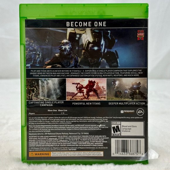 Titanfall 2 (XBOX ONE 2016 EA Games Respawn Entertainment) - Picture 2 of 7